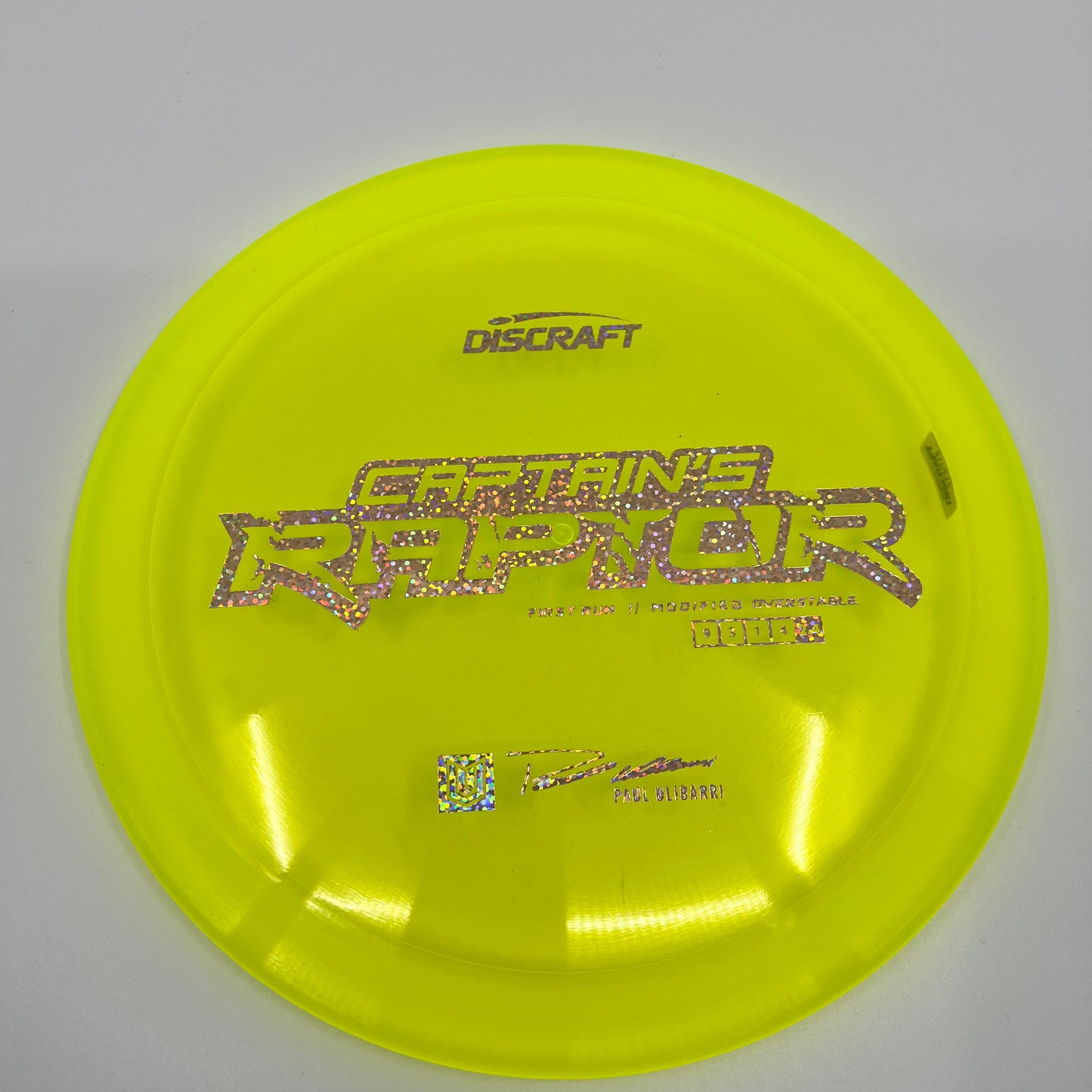 First Run Captain’s Raptor - Special Blend Z - Paul Ulibarri