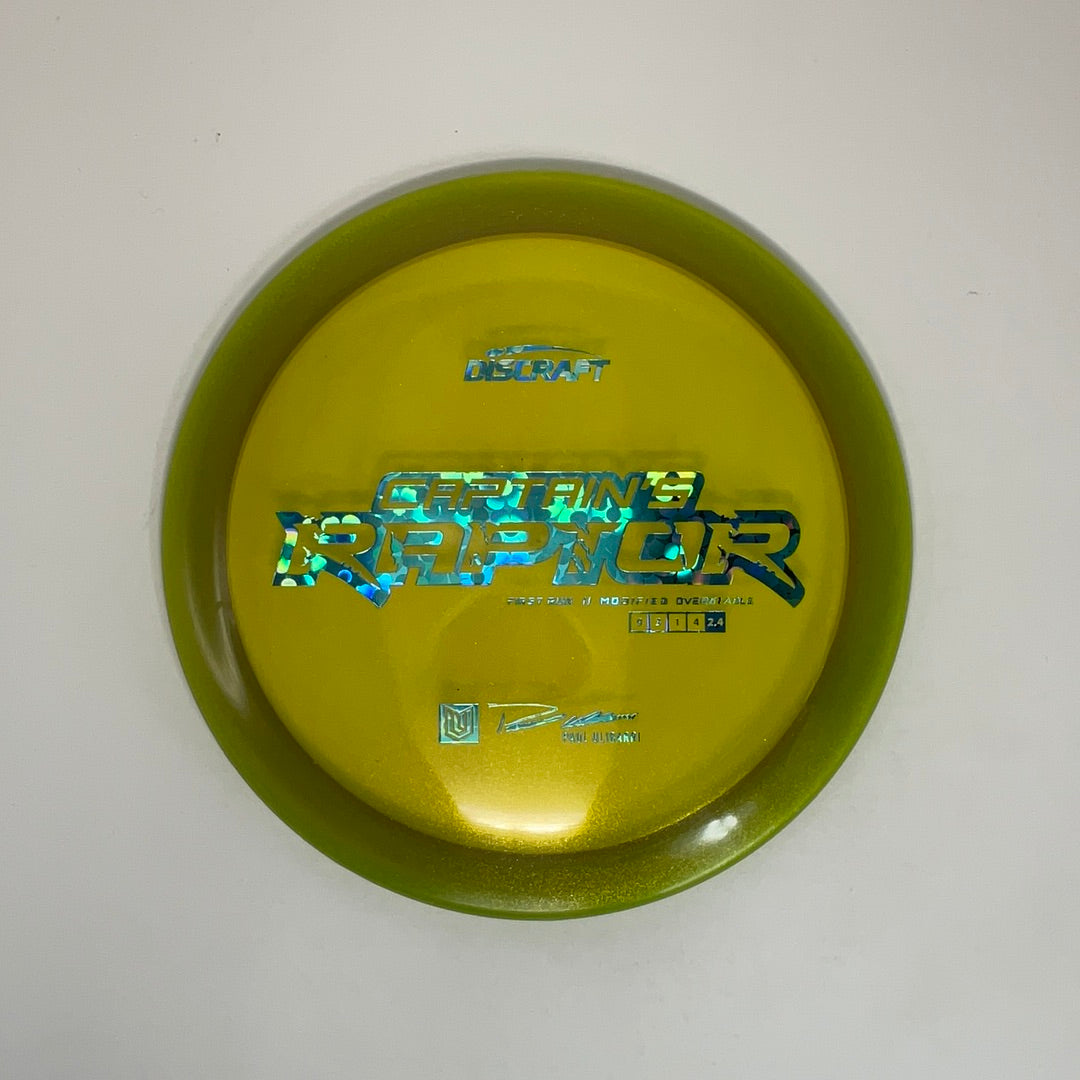 First Run Captain’s Raptor - Special Blend Z - Paul Ulibarri