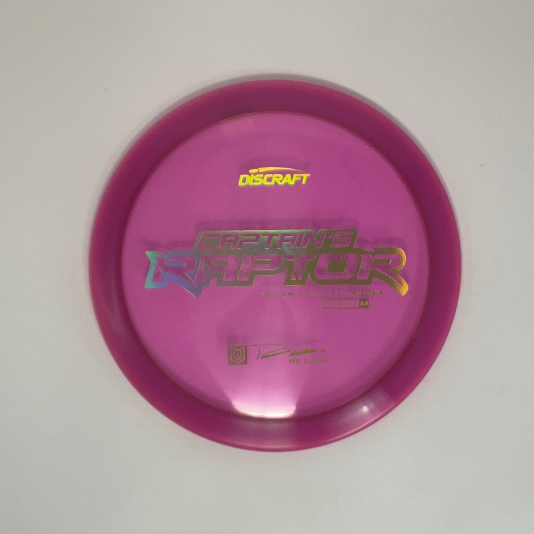 First Run Captain’s Raptor - Special Blend Z - Paul Ulibarri