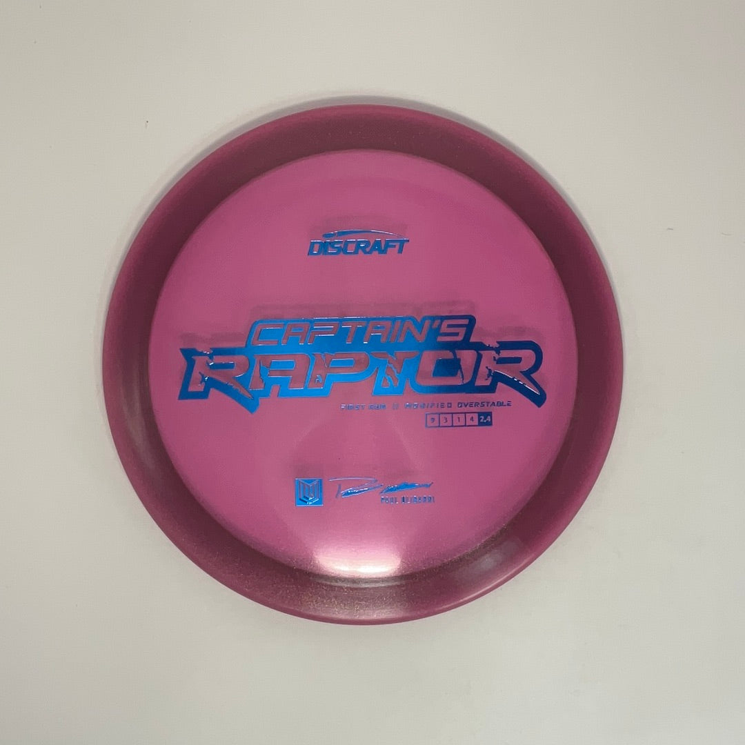 First Run Captain’s Raptor - Special Blend Z - Paul Ulibarri
