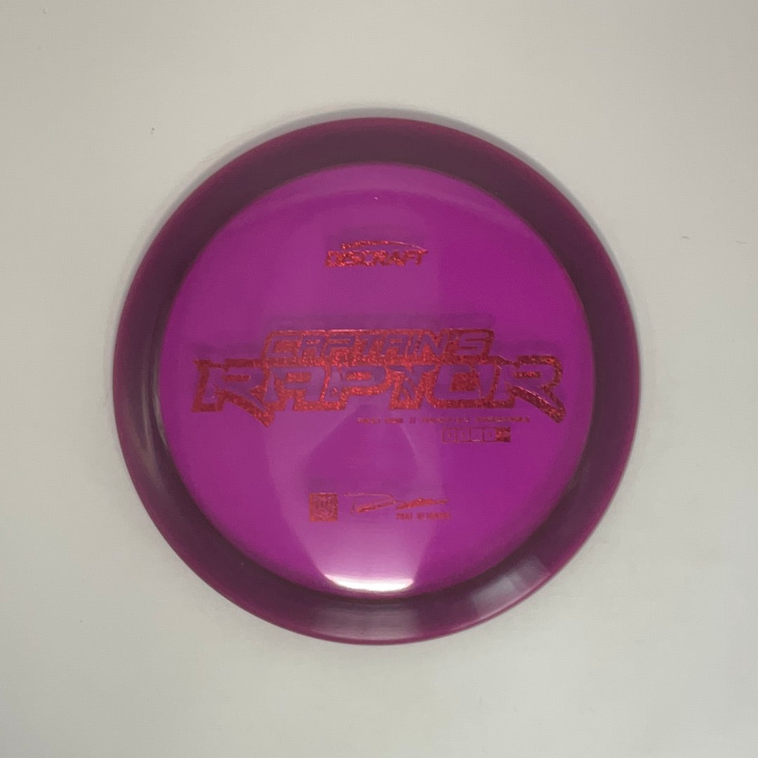 First Run Captain’s Raptor - Special Blend Z - Paul Ulibarri