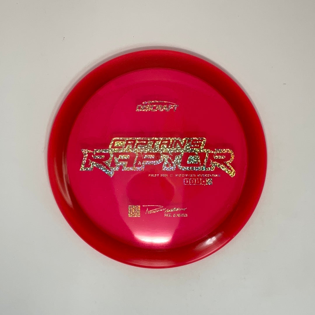 First Run Captain’s Raptor - Special Blend Z - Paul Ulibarri