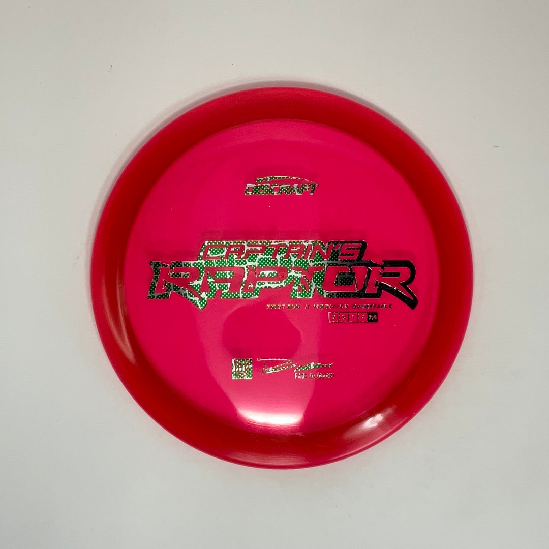 First Run Captain’s Raptor - Special Blend Z - Paul Ulibarri