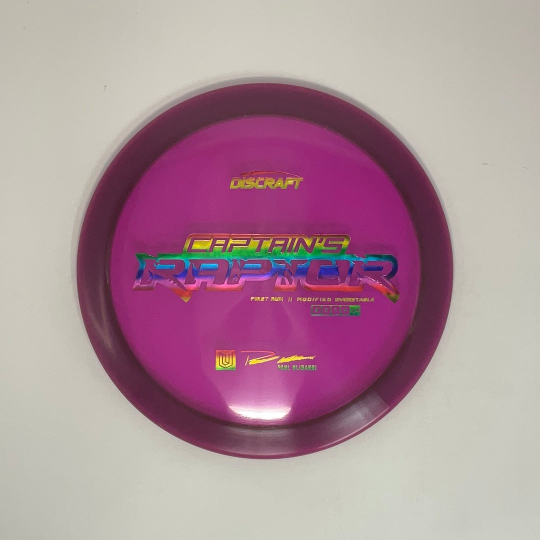 First Run Captain’s Raptor - Special Blend Z - Paul Ulibarri