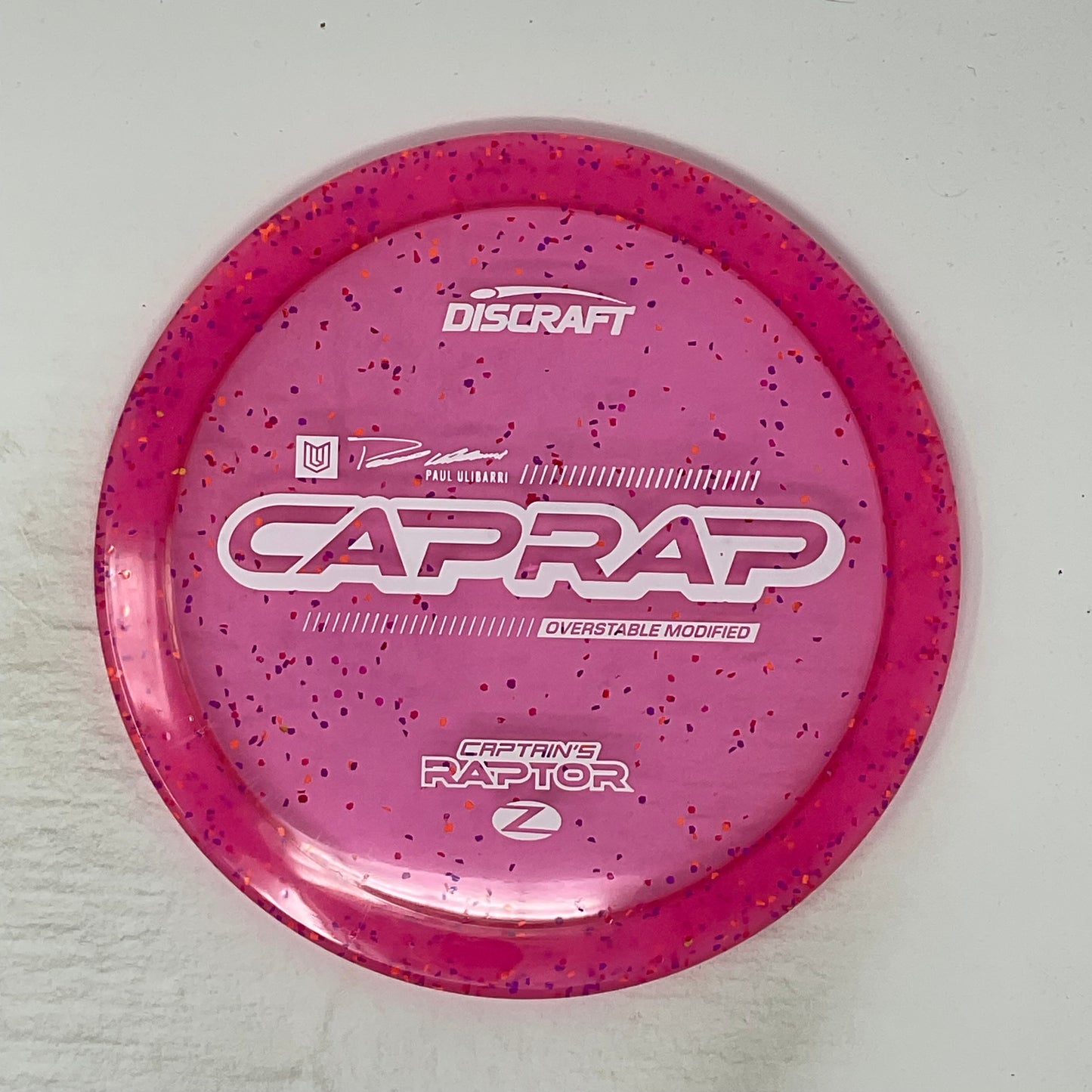 2026 Paul Ulibarri Z Confetti Captain’s Raptor