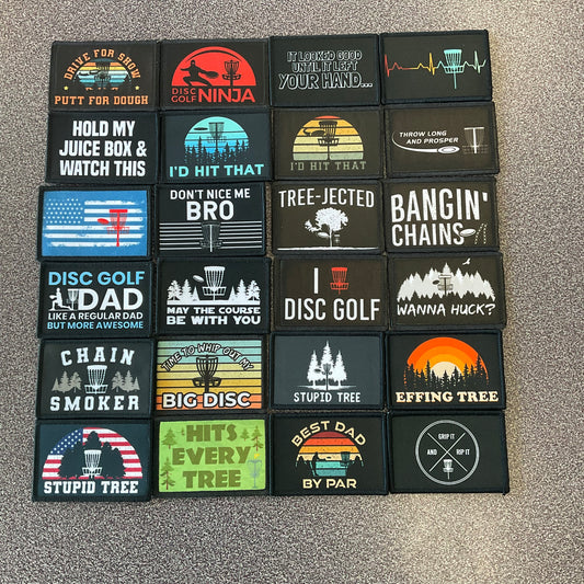 Disc Golf Patches