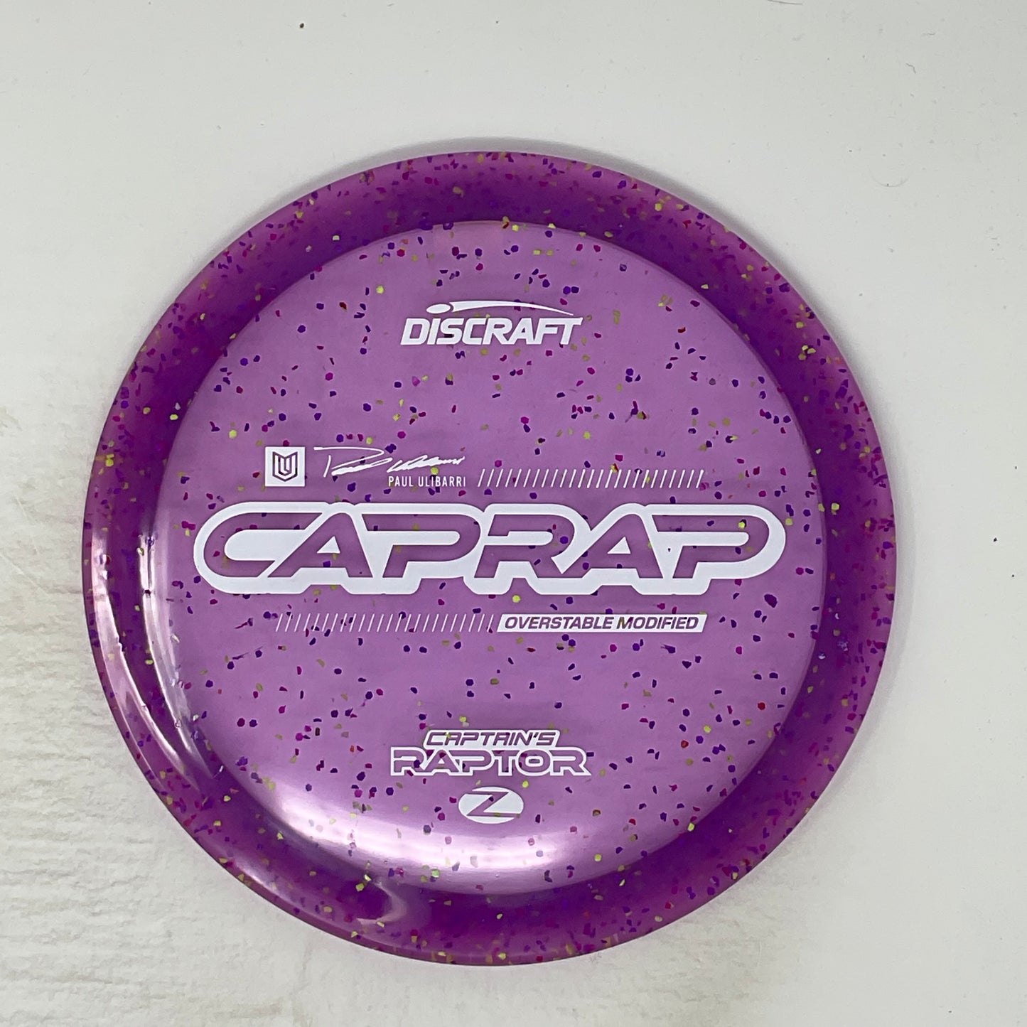 2026 Paul Ulibarri Z Confetti Captain’s Raptor