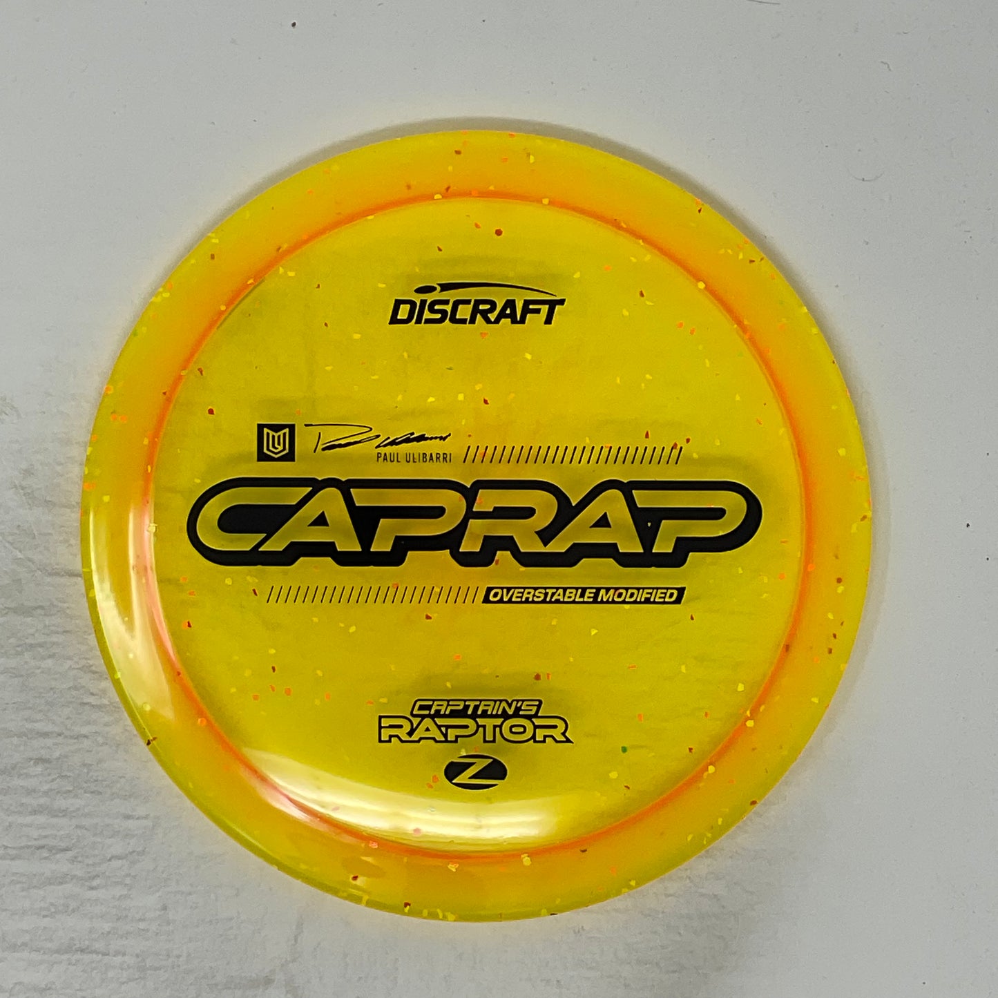 2026 Paul Ulibarri Z Confetti Captain’s Raptor