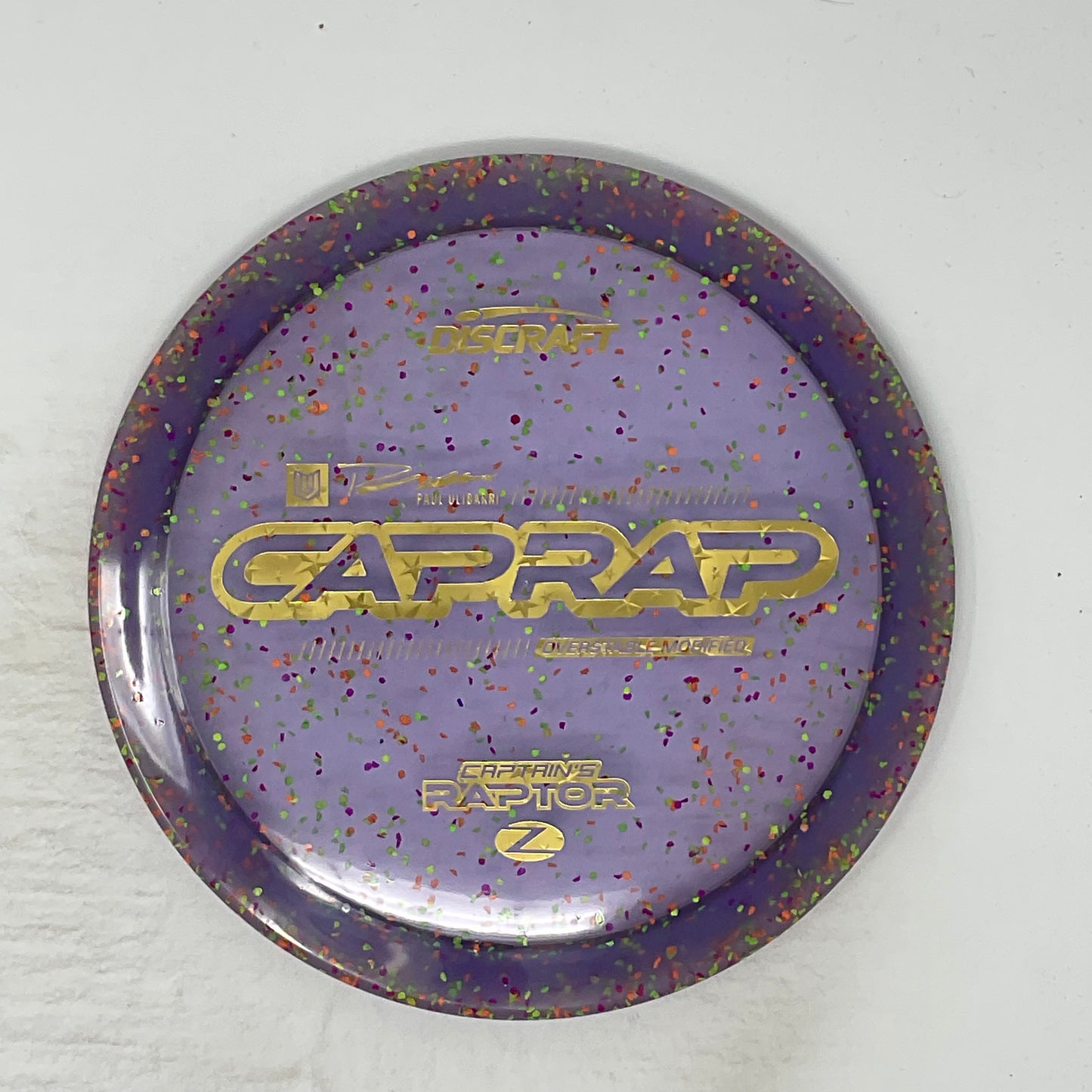 2026 Paul Ulibarri Z Confetti Captain’s Raptor