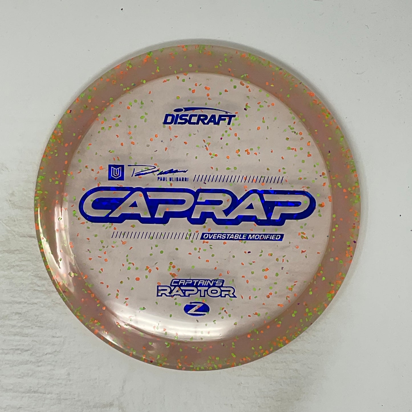 2026 Paul Ulibarri Z Confetti Captain’s Raptor