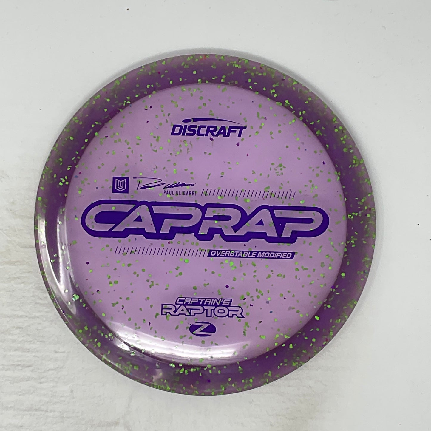 2026 Paul Ulibarri Z Confetti Captain’s Raptor