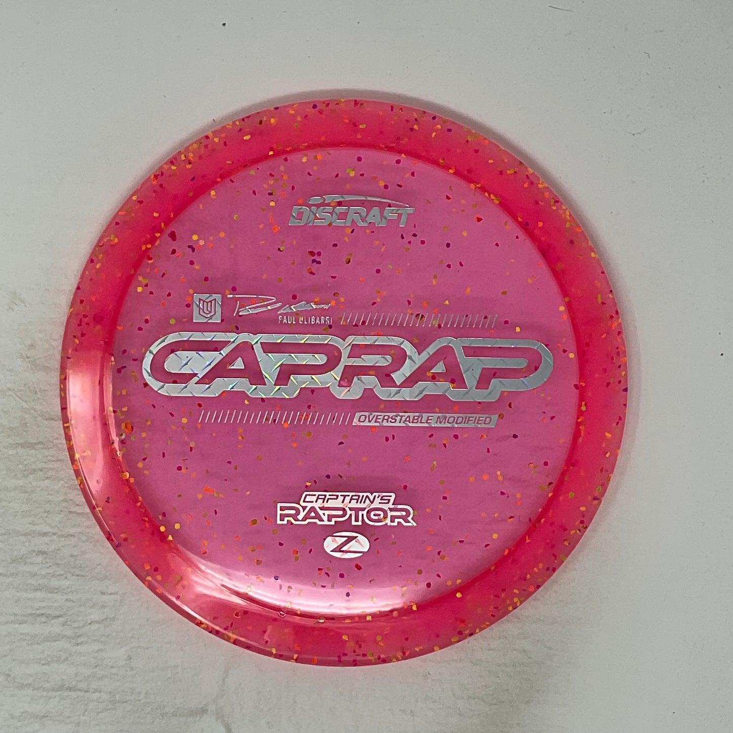 2026 Paul Ulibarri Z Confetti Captain’s Raptor