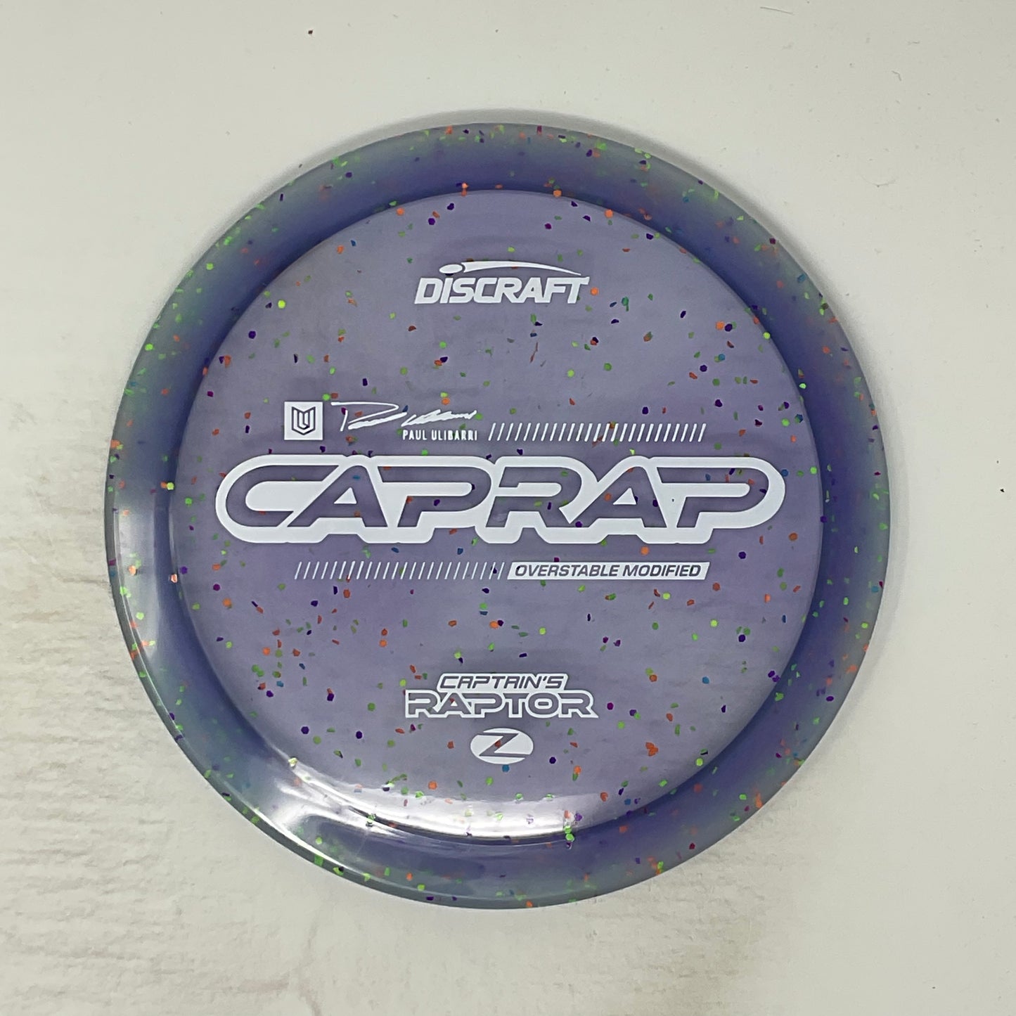 2026 Paul Ulibarri Z Confetti Captain’s Raptor