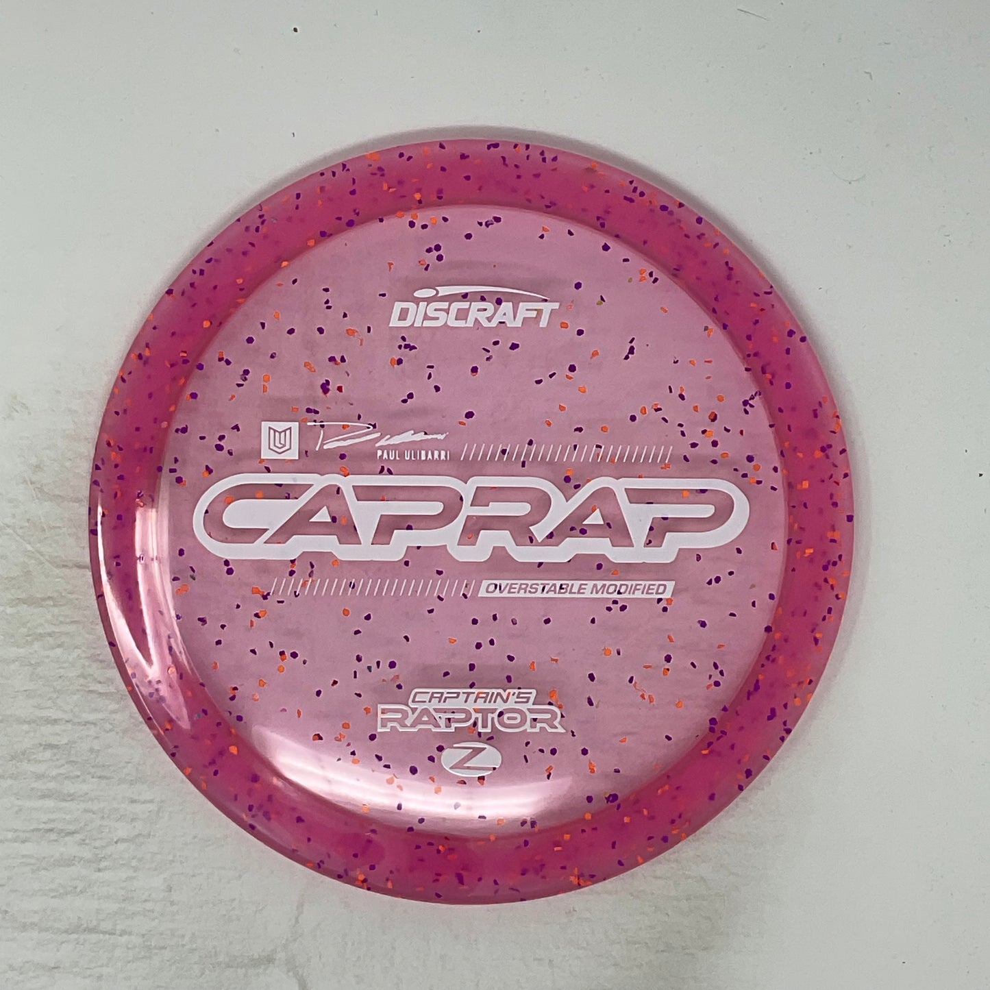 2026 Paul Ulibarri Z Confetti Captain’s Raptor