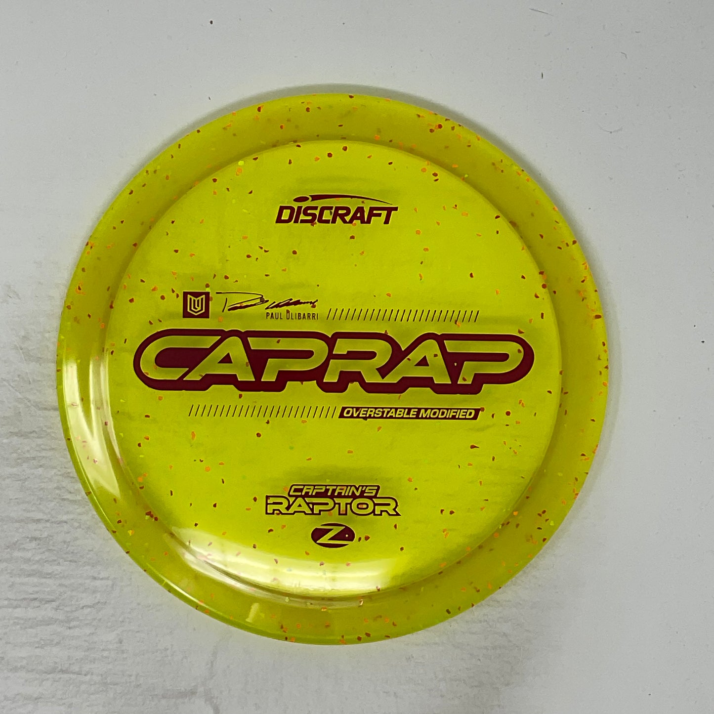 2026 Paul Ulibarri Z Confetti Captain’s Raptor