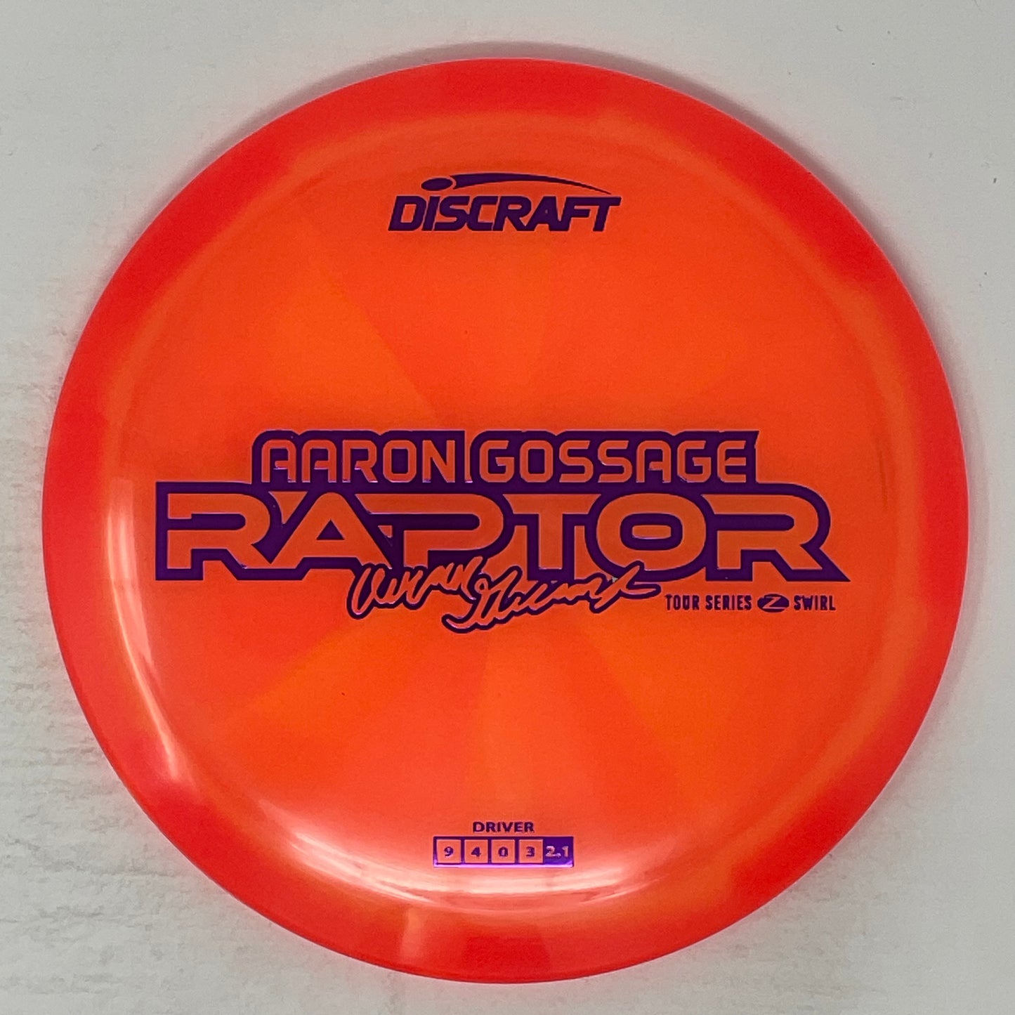 2025 Aaron Gossage Raptor - Z Swirl