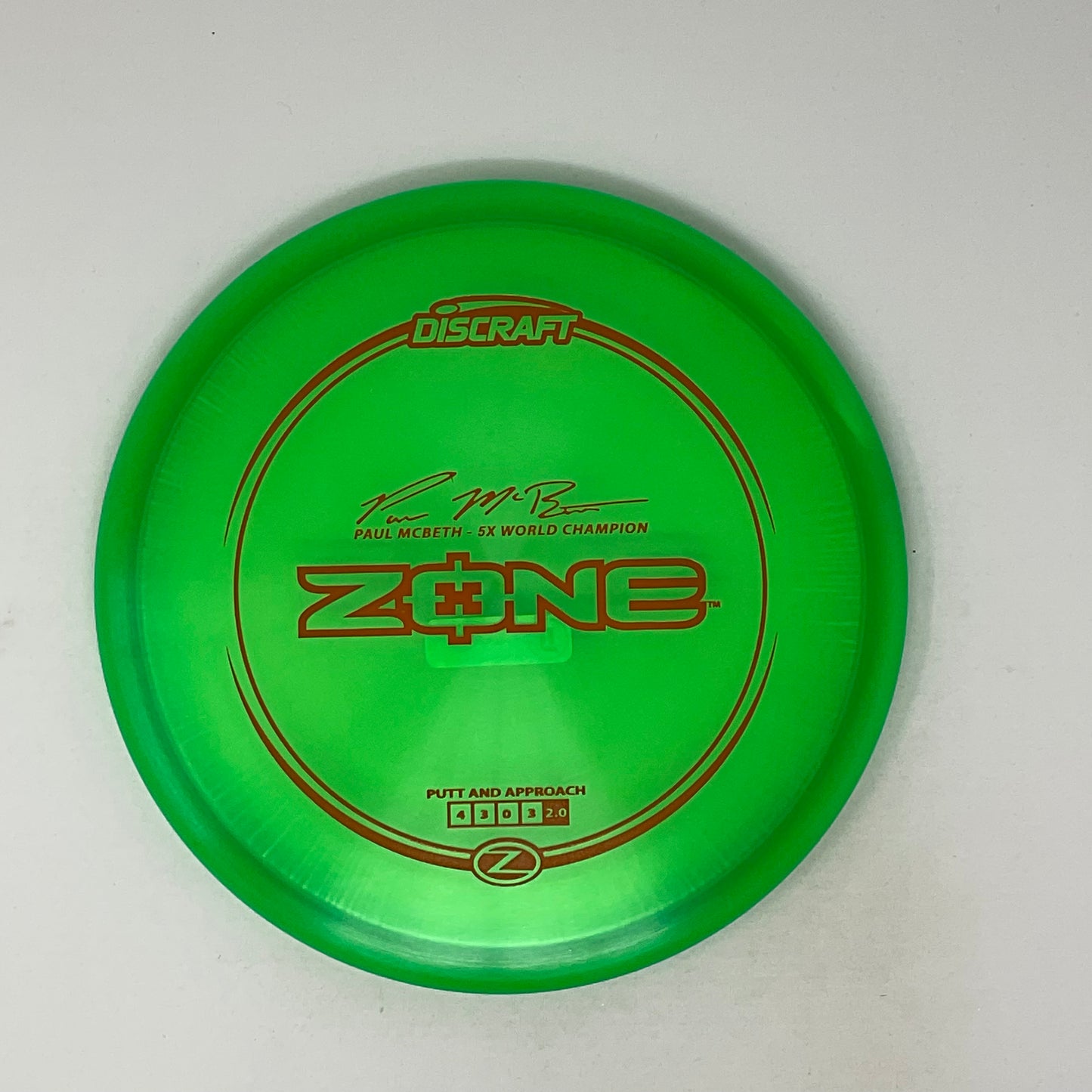 Zone - Z Line - Paul McBeth 5x