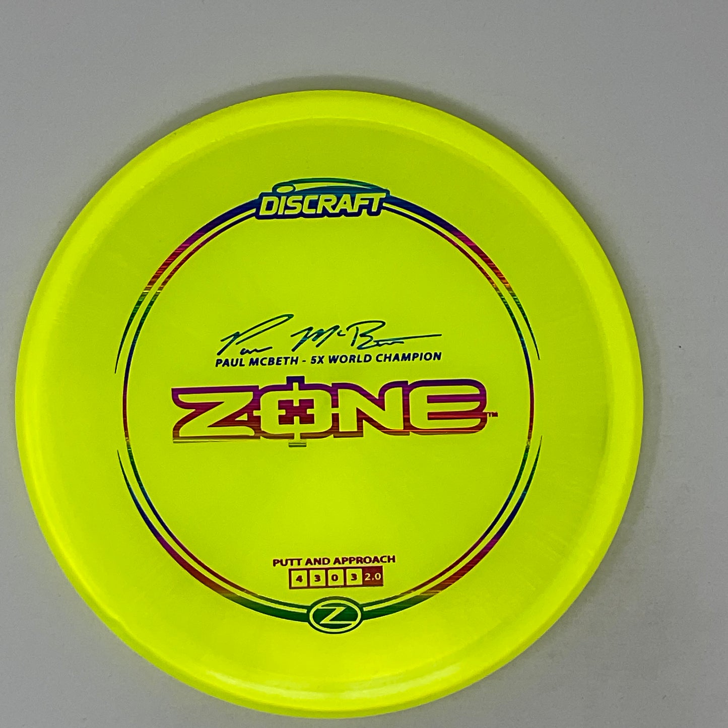 Zone - Z Line - Paul McBeth 5x