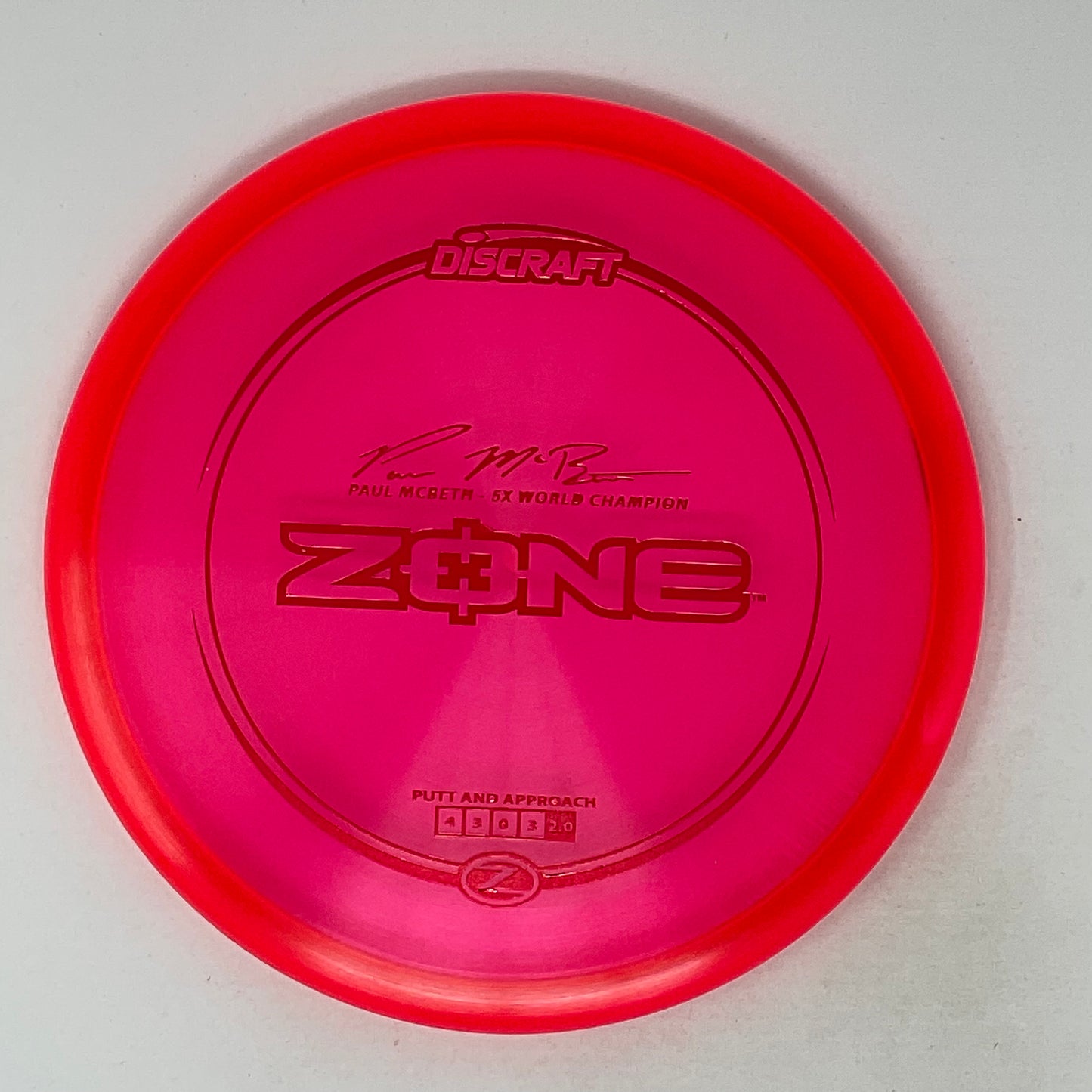 Zone - Z Line - Paul McBeth 5x