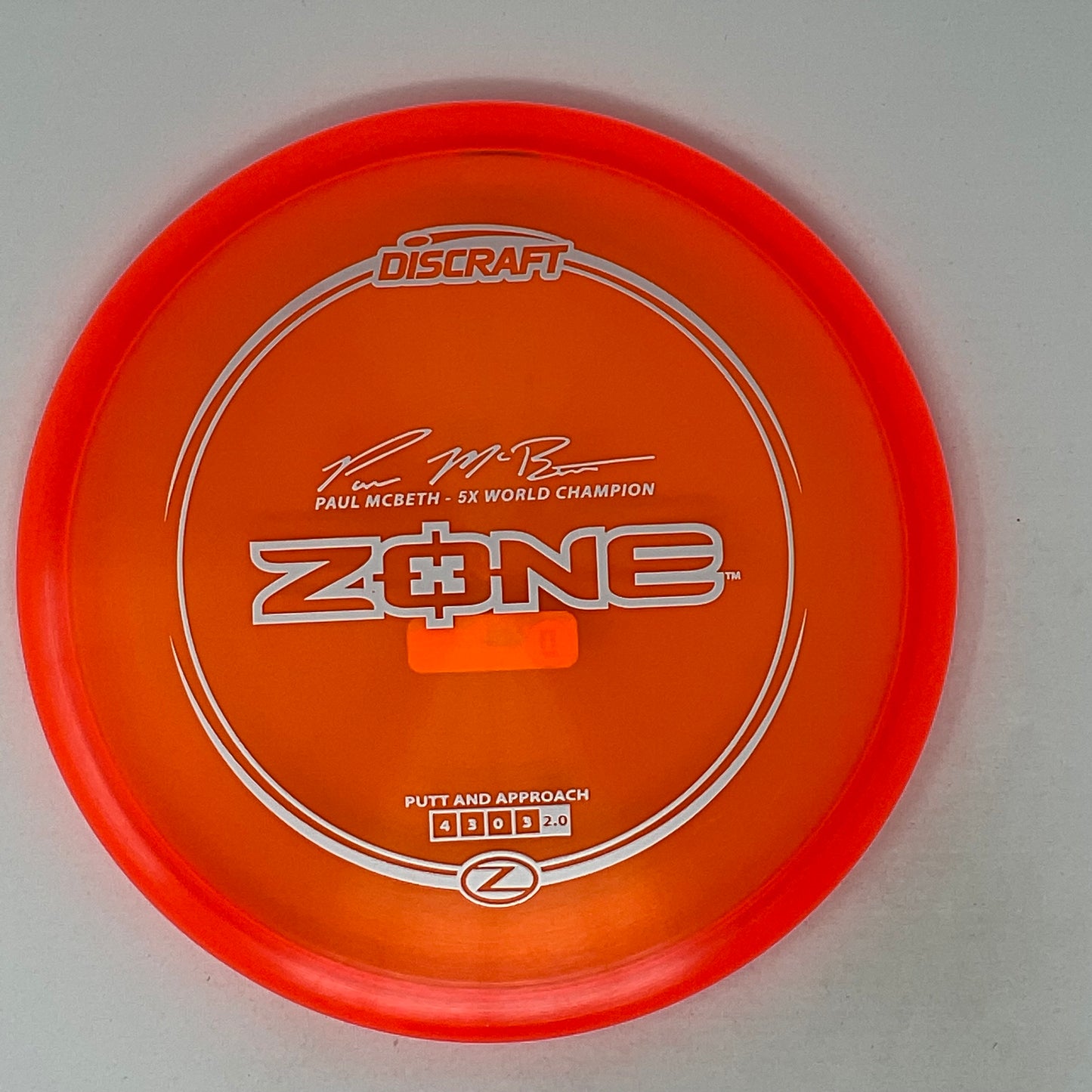 Zone - Z Line - Paul McBeth 5x